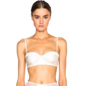 Kiki De Montparnasse Muse Molded Ivory Bra